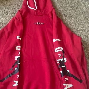 Jordan red jumpsuit